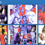 Galeria de arte de A Pátria recebe novas pinturas e desenhos de Diogo Goes